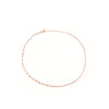 Treasure Trove Sparking Tennis Chain Necklace Rose Gold