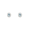 Azure Blue Topaz Earrings