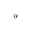 Aqua Blue Topaz Ring