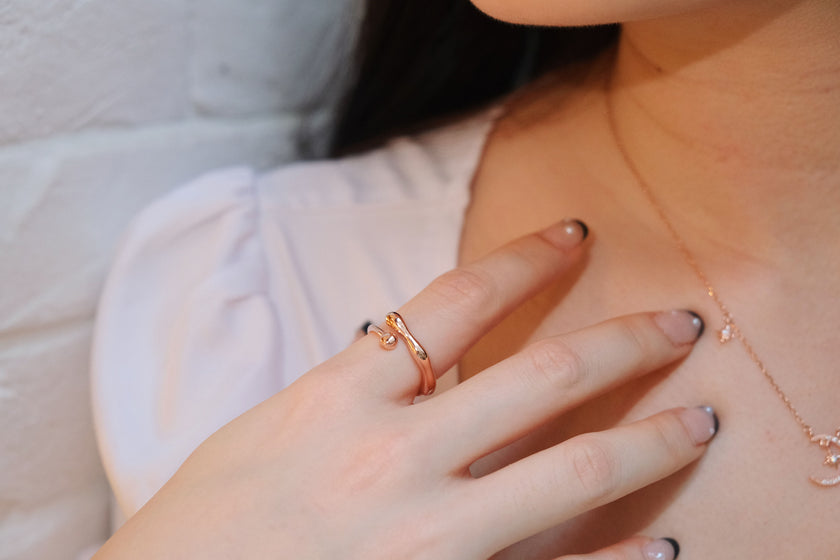 Heavy Wave Ring Silver