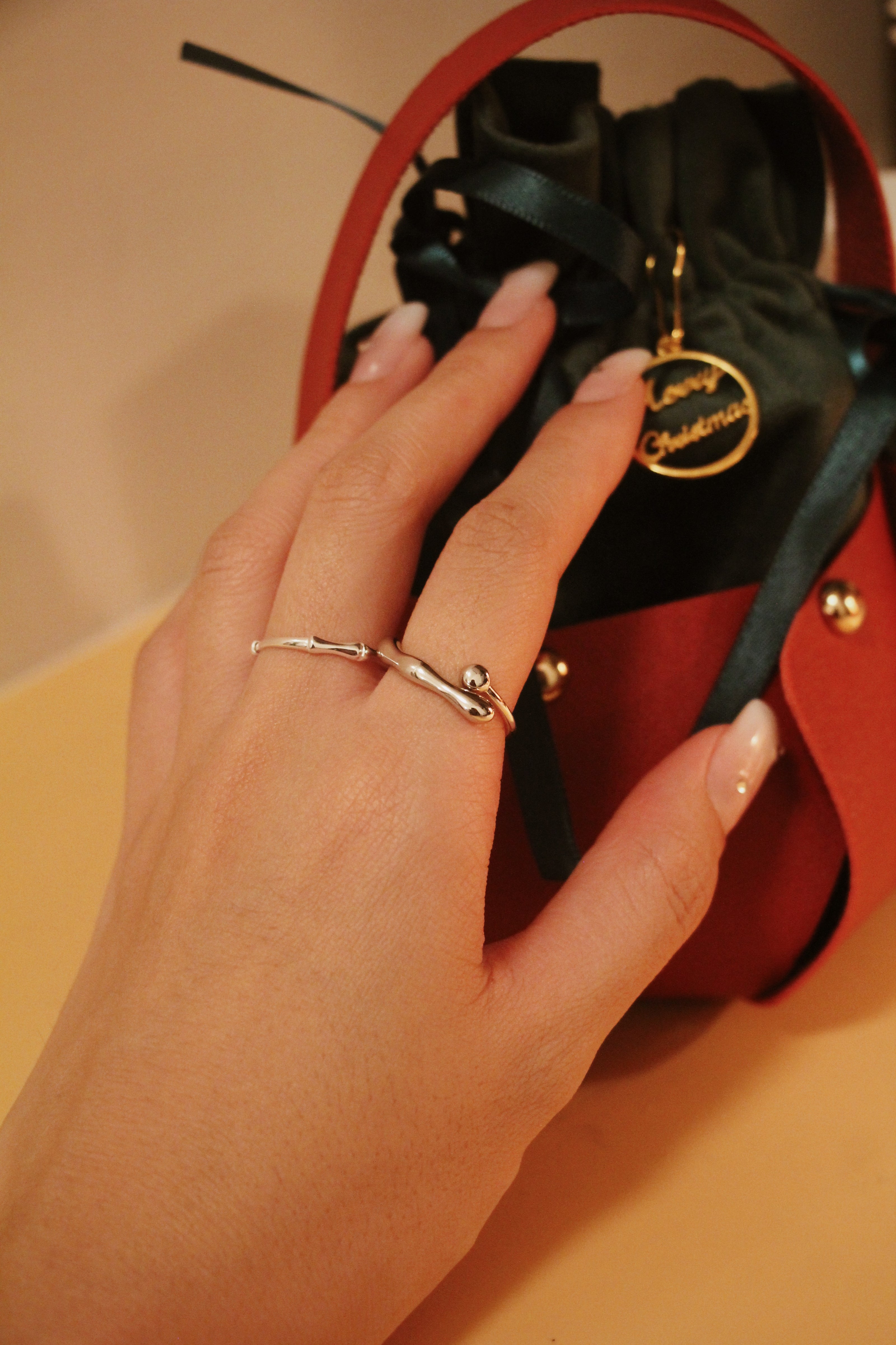 Heavy Wave Ring Silver