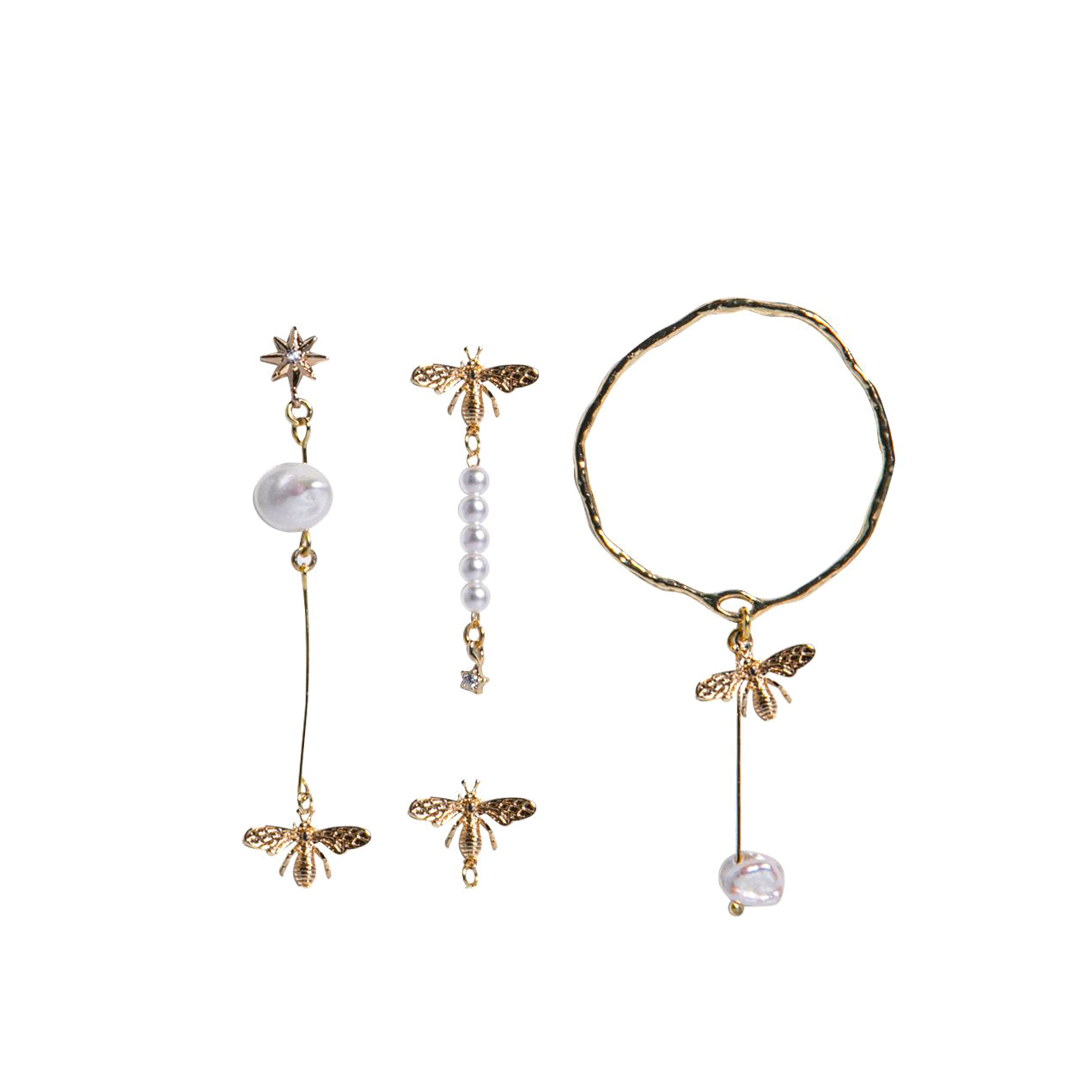 Honey Bee Earrings