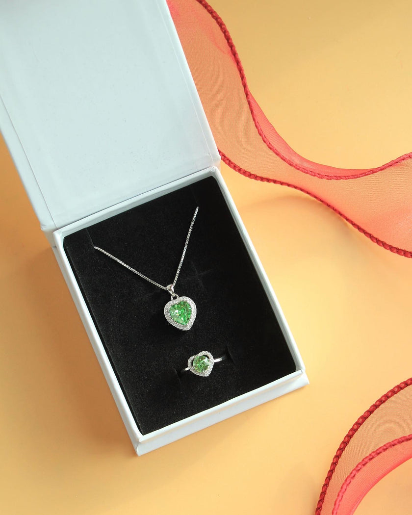 Elevated Heart Ring