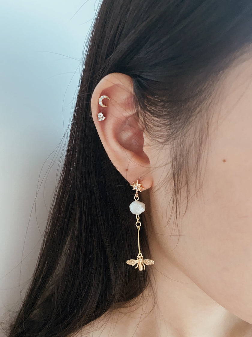 Honey Bee Earrings