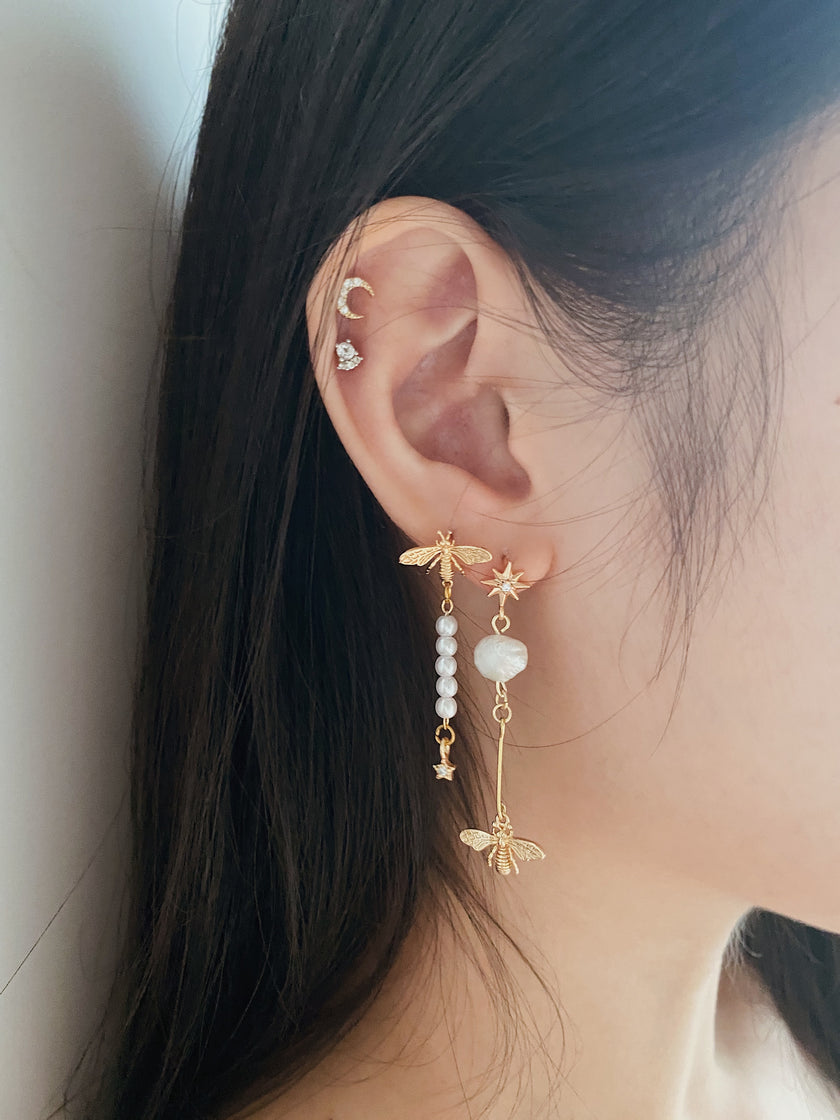 Honey Bee Earrings