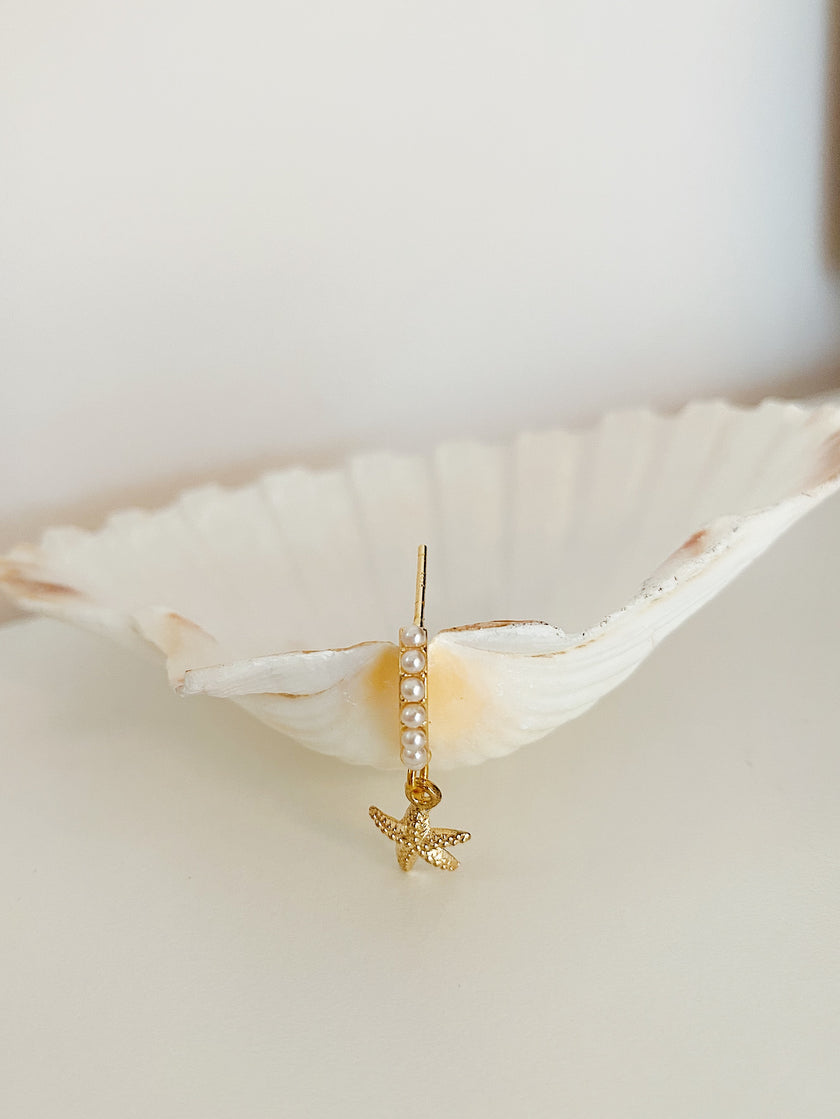 Ocean Aesthetic Starfish Earring
