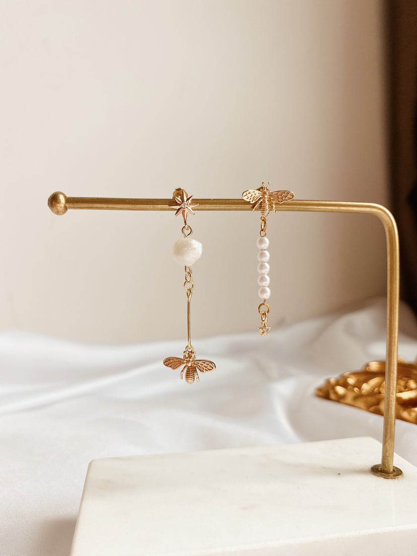 Honey Bee Earrings