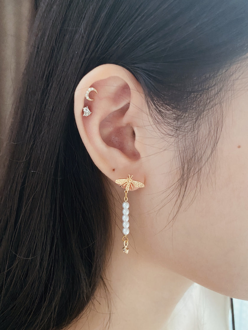 Honey Bee Earrings