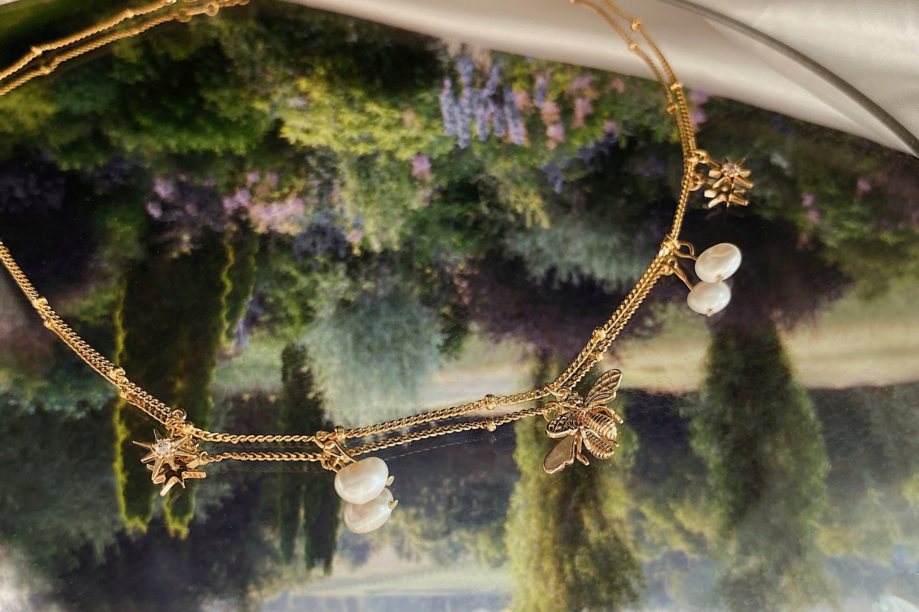 Honey Bee Necklace