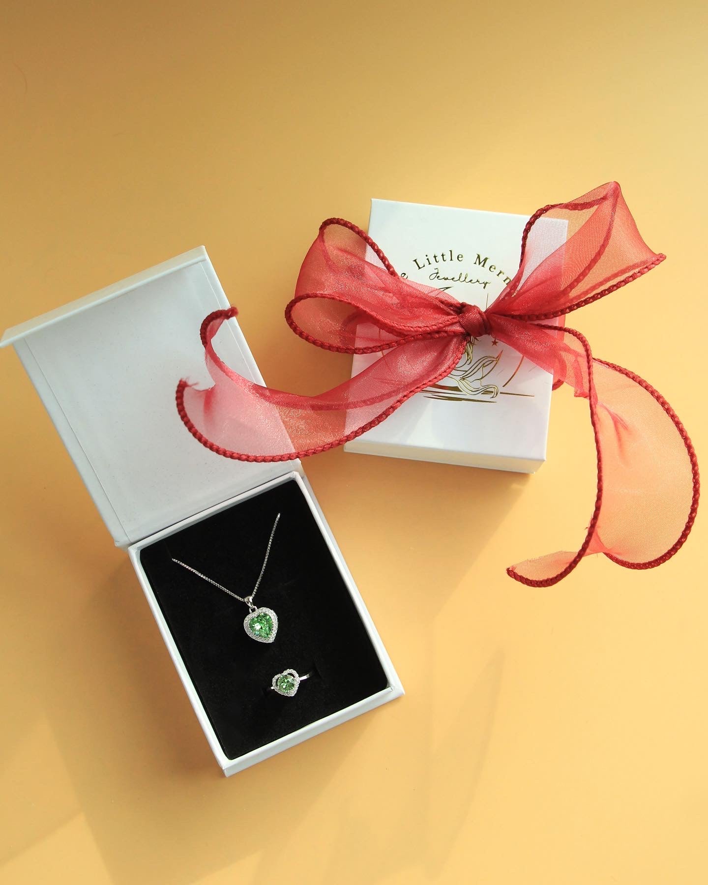 Elevated Heart Ring