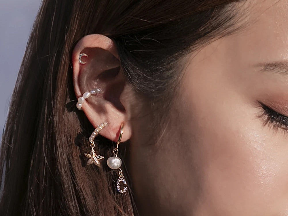 Ocean Aesthetic Starfish Earring