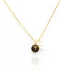 Initial Pearl Necklace