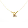 Initial Love Lock Pearl Chocker