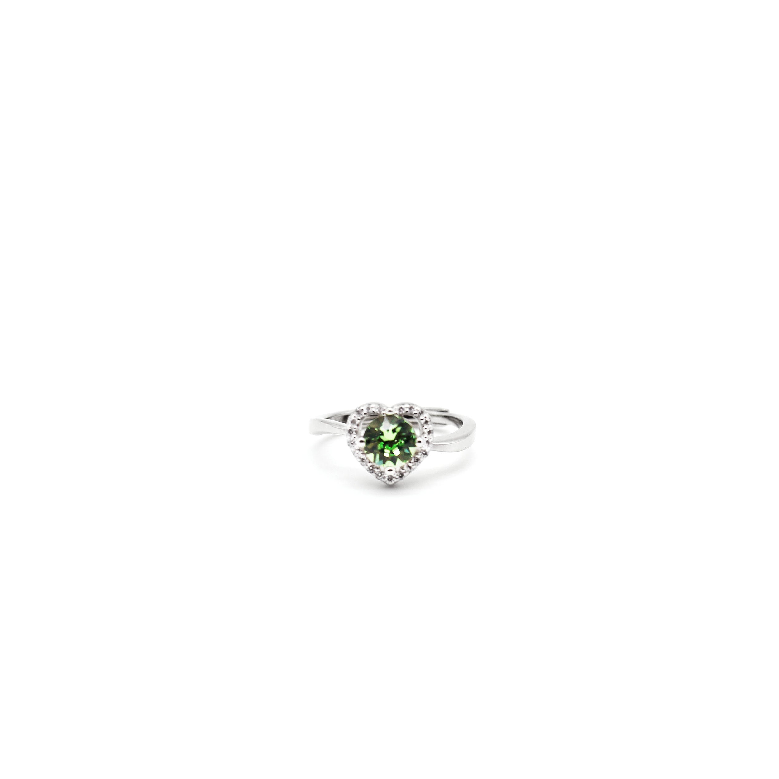 Elevated Heart Ring