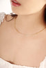 Treasure Trove Sparking Tennis Chain Necklace Rose Gold