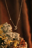 LIMITED EDITION- Crescent Moon Necklace Rose Gold