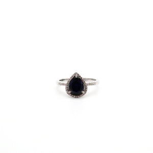 Sapphire Teardrop Ring - Limited Edition
