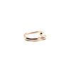 Heavy Wave Ring Rose Gold