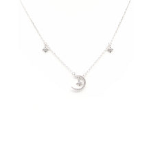 將圖片載入圖庫檢視器 LIMITED EDITION: Crescent Moon Necklace Silver
