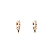 Spike Double Side Earrings Rose Gold