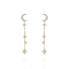 將圖片載入圖庫檢視器 Star Moon Tassel Earrings
