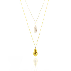 Pearl Double Necklace