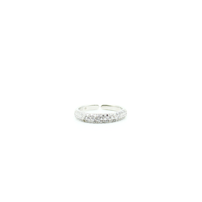 Sparkling Row Eternity Ring